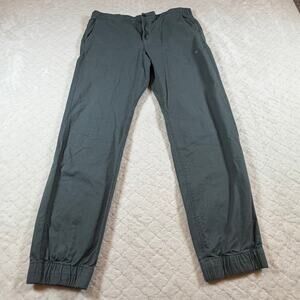 Mack Weldon Men's Chino Jogger Pants Size Large Green 29" Inseam